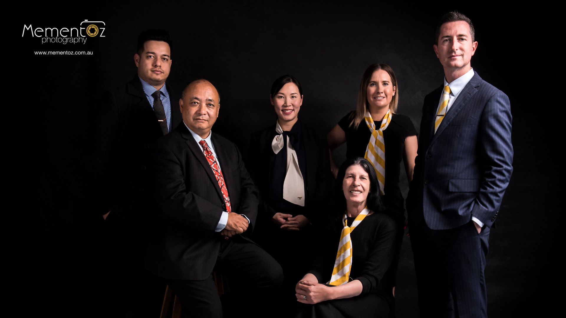 Headshot photograph of Corporate professionals captured by Kapil Mehta an expert Professional photographer from MementOz Photography in Brisbane, Australia