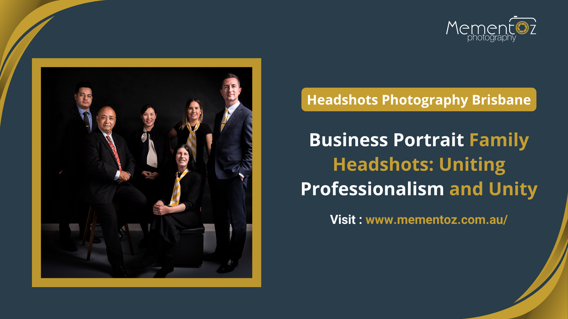 Business Portrait Family Headshots: Uniting Professionalism and Unity